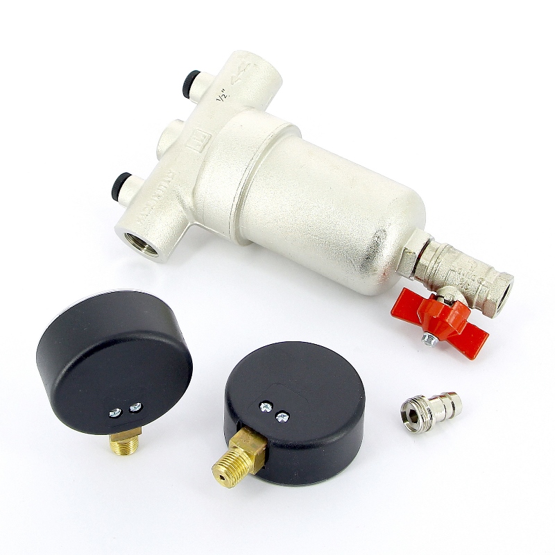 Фильтр промывной с двумя маноментрами ITAP 1/2" 18912 - Вид №4