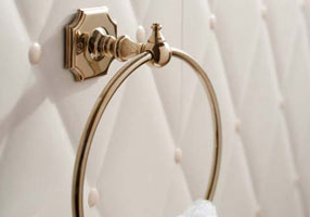 Gentry Home Держатель стакана с кристаллами Regent Темный никель GH100187 - Вид №1