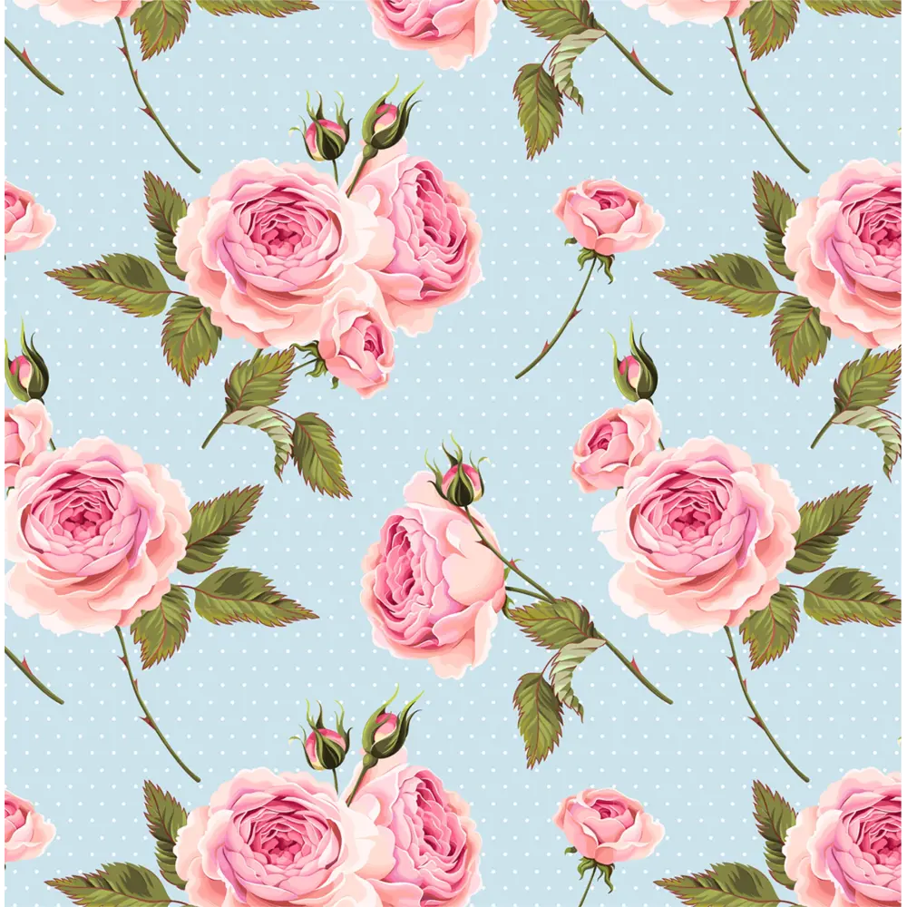 Симфония - Упаковочная бумага «Летние розы» для праздничного оформления 85262959 STLM-0060603