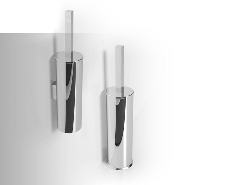 Хромированная латунная туалетная щетка De Rosso дурман ARCH-00034536