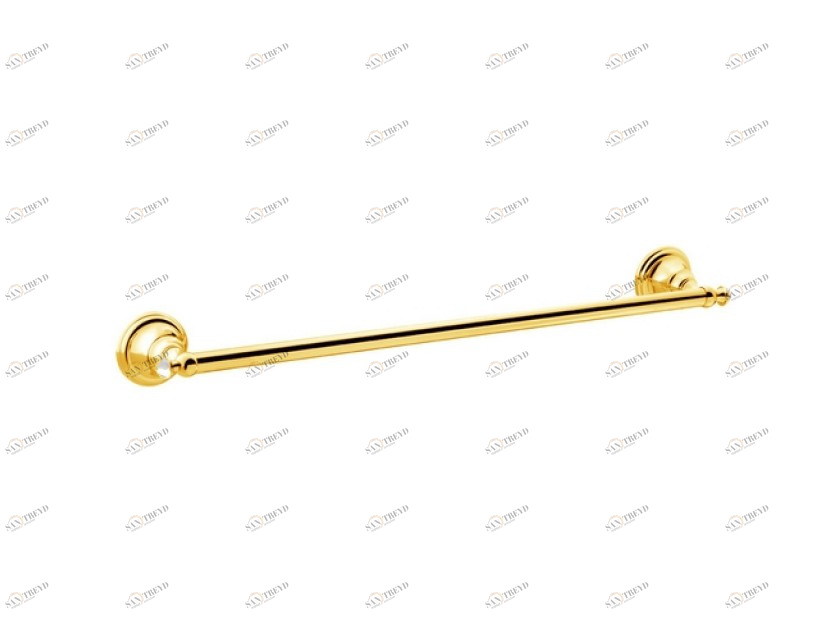 036272.000.50 Вешалка для полотенец 600мм с кристаллами сваровски Яркий хром Mestre Pacifica