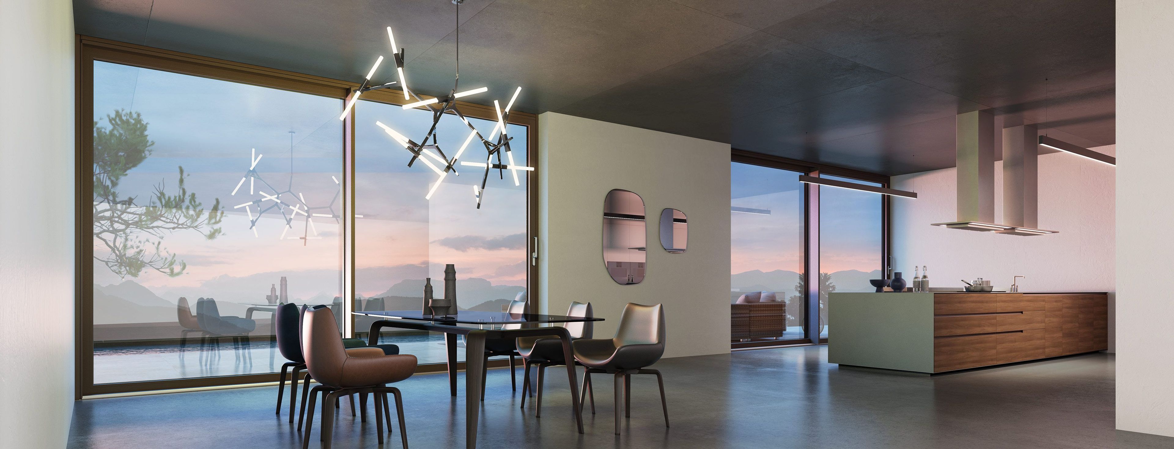 Алюминиевое раздвижное окно D&V Serramenti ASE 60 ARCH-00054617 - Вид №4