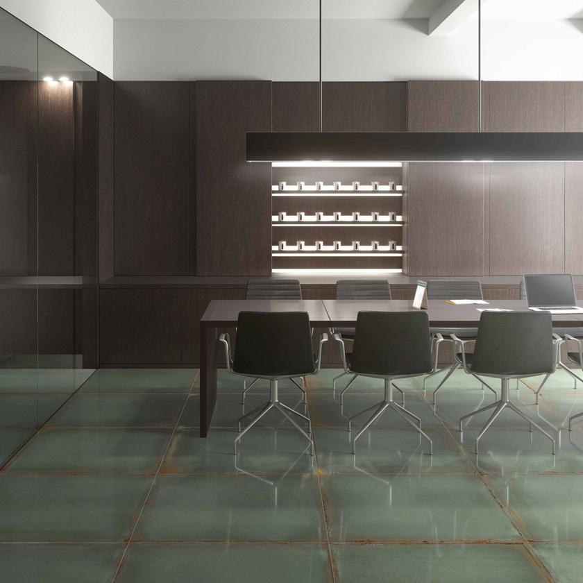 Land Porcelanico Настенная / напольная плитка из технического керамогранита с эффектом металла Lookback sun-id-1353261 - Вид №2