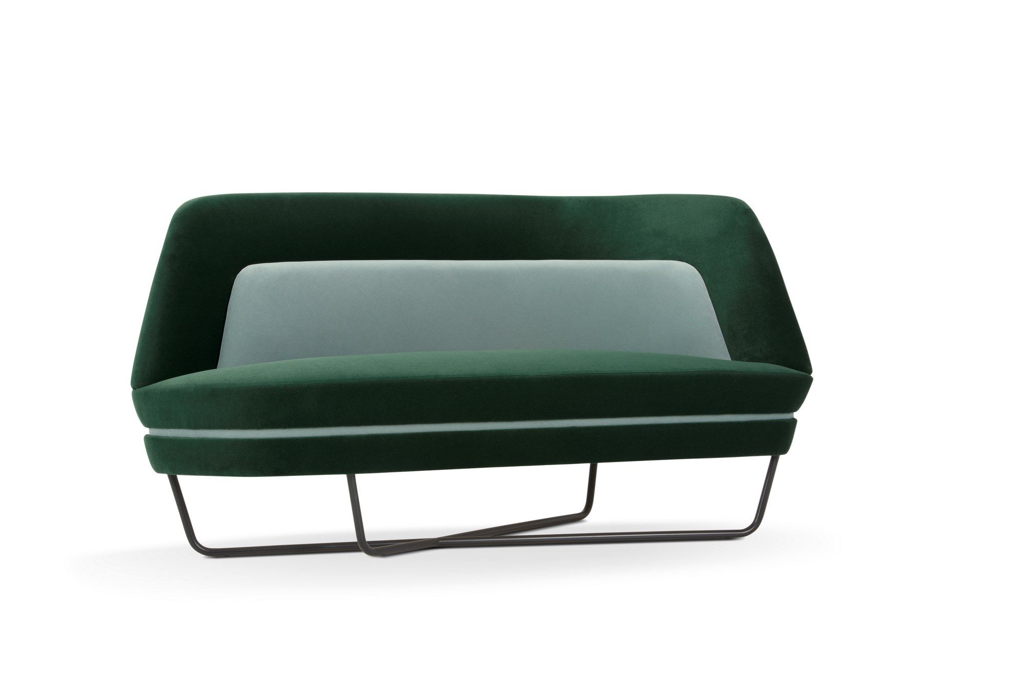 2-местный бархатный диван Adrenalina Bixib ARCH-00092226 - Вид №1