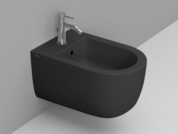 Керамическое подвесное биде с переливом Ceramica Dolomite круглый мирт ARCH-00040560