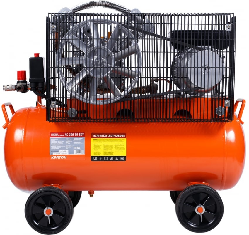 Компрессор поршневой масляный Кратон AC-300-50-BDV 9024849 STDN-0082241 - Вид №3
