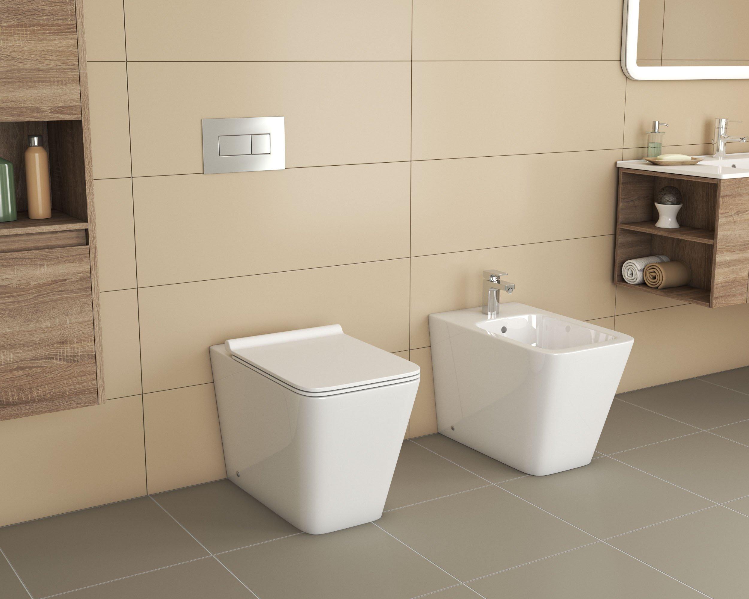 GR-PR4414S Приставной унитаз напольный Белый Grossman  Китай  - Вид №2