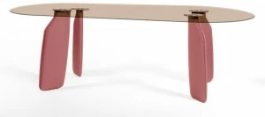 DANTE - Goods And Bads Овальный обеденный стол из стекла Bavaresk