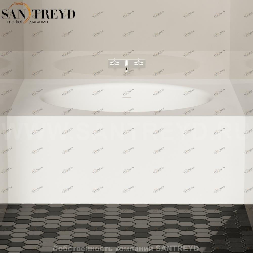 Ванна нишевая IN-OUT белая Agape IN -OUT AVAS1052Z0