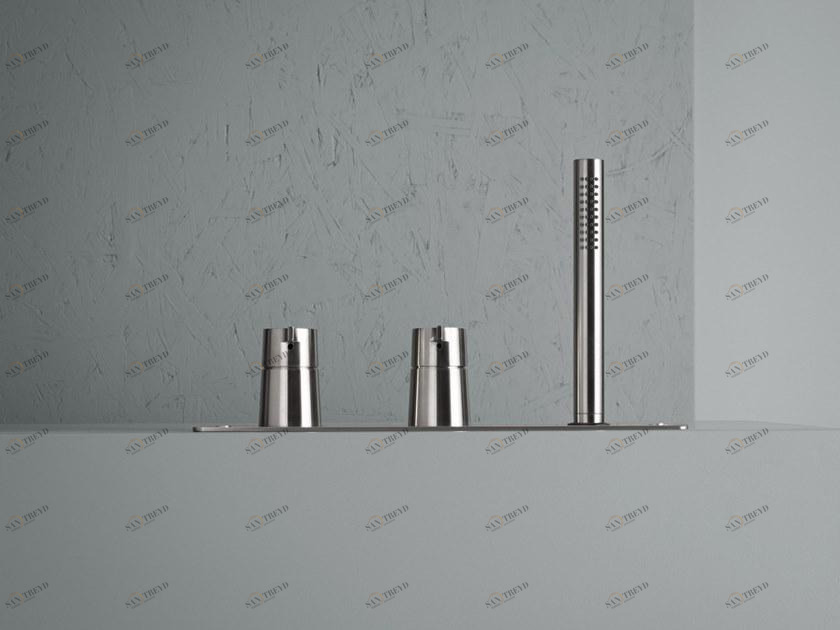 Quadrodesign Смеситель для ванны с ручным душем Volcano sun-id-1371611