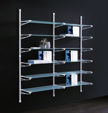 Секционный настенный книжный шкаф Caimi Brevetti Сократ ARCH-00141334 - Вид №1