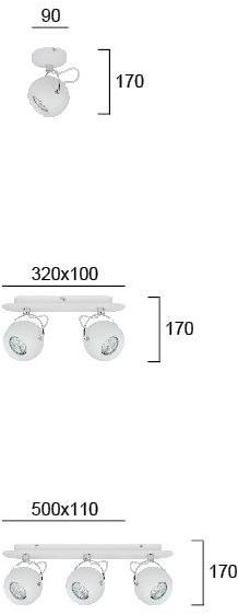 Terzo Light Круглый регулируемый потолочный светильник из стали sun-id-1391218 - Вид №5
