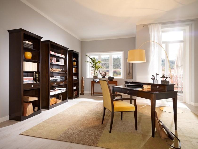 SELVA Настенный книжный шкаф из дерева с ящиками Sophia 8404 - Вид №1