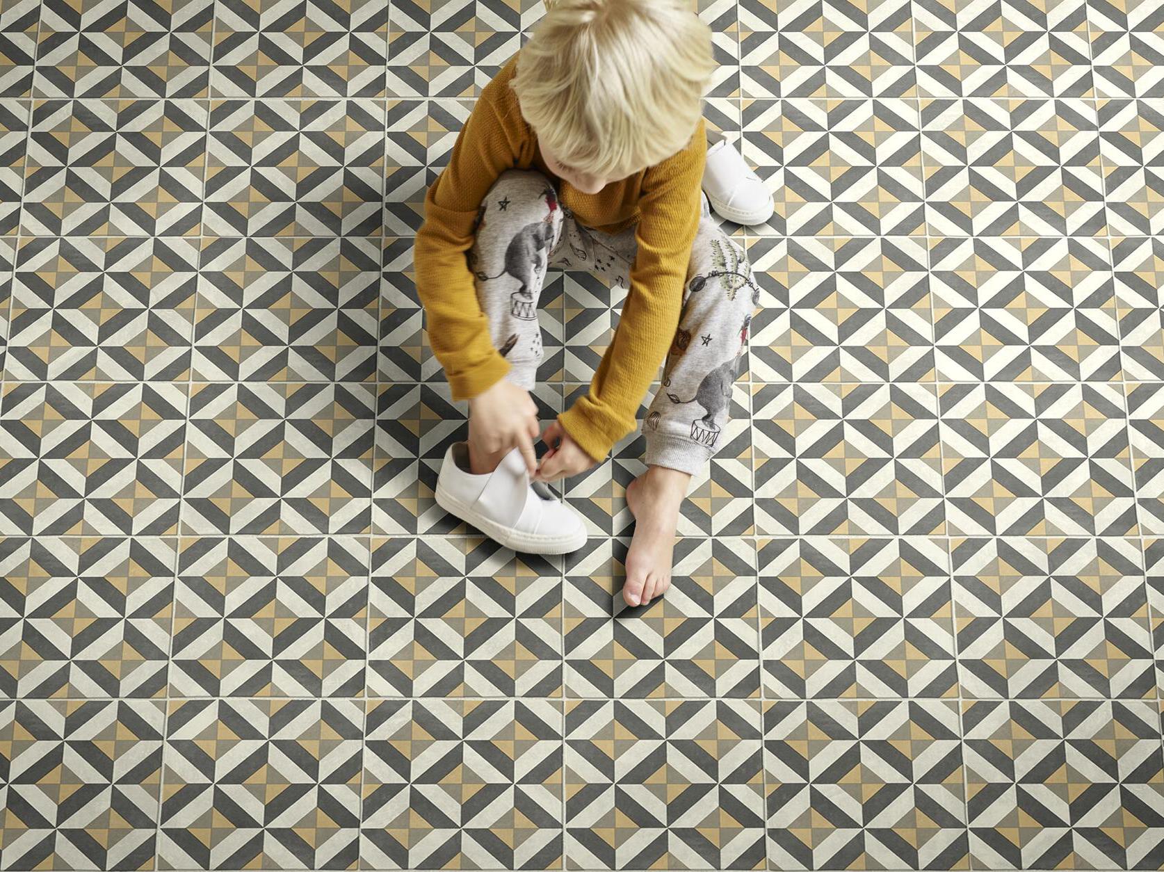 Нескользящий виниловый пол с цементным эффектом BEAUFLOR Trento ARCH-00124684