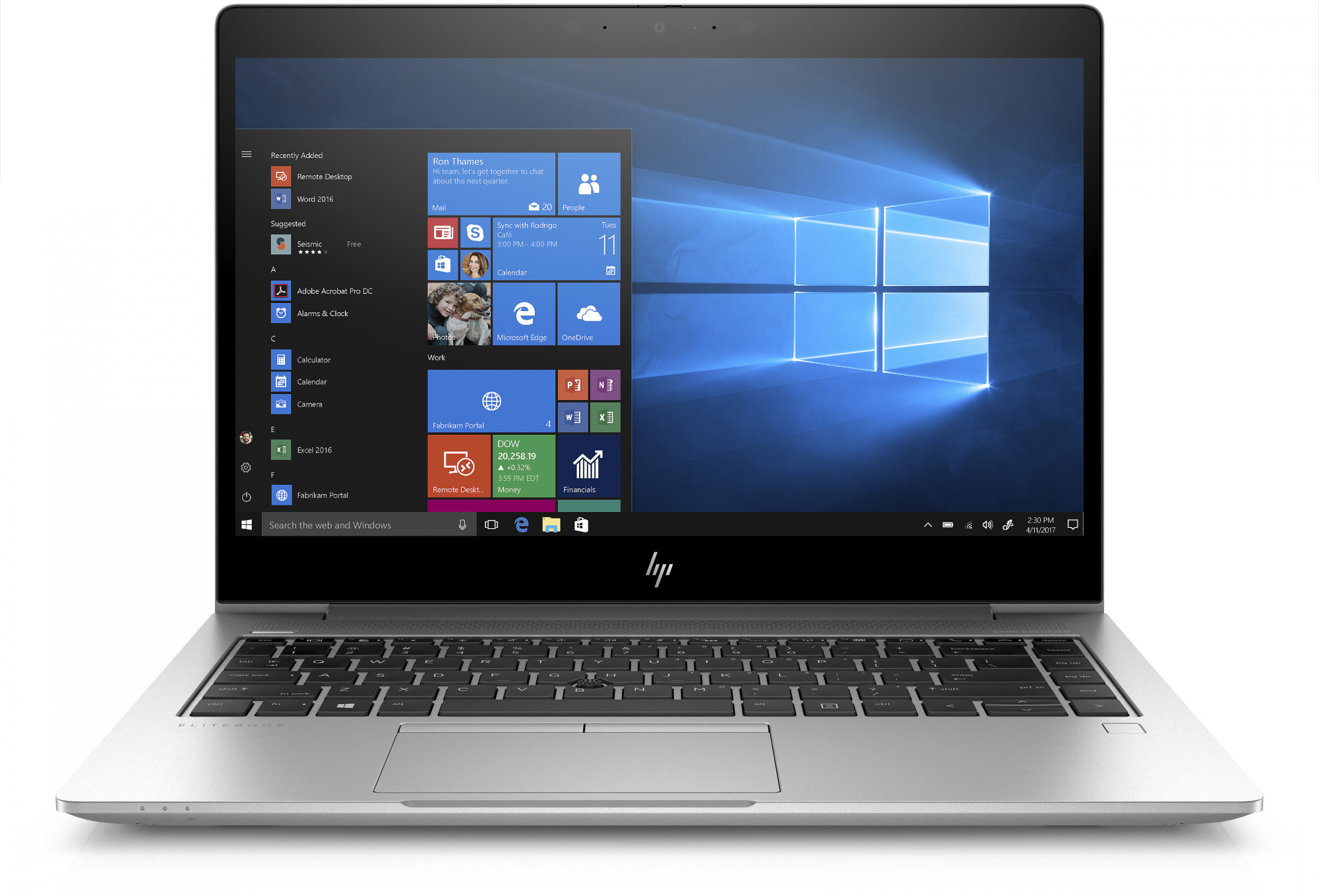 7KN30EA#ACB elitebook 840 g6 14"(1920x1080)/intel core i7 8565u(1.8ghz)/32768mb/1000pcissdgb/nodvd/int:intel hd graphics 620/lte/3g/50whr/war 3y/1.48kg/silver/w10pro + 1000 nit sure view HP Santreyd 