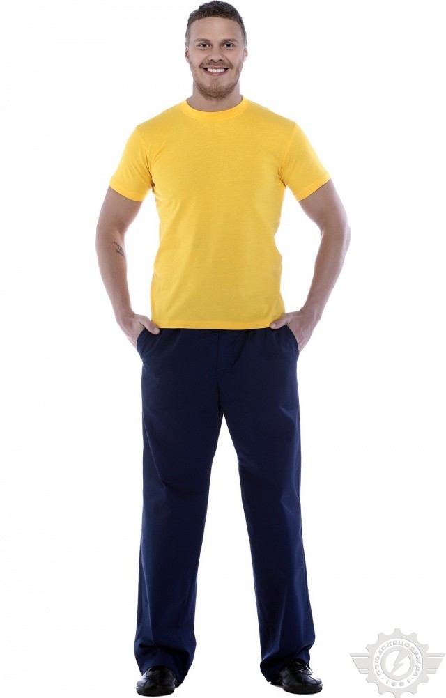 4958147 Футболка желтая  Одежда для официантов  размер S (44-46) Спецодежда  - Вид №8