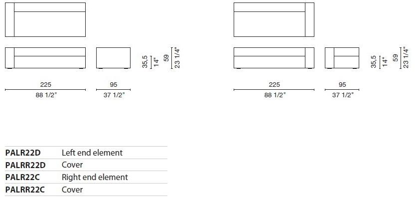 Cappellini Съемный диван Panda sun-id-1415895 - Вид №7