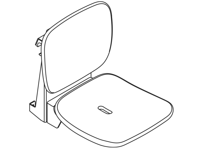 802.51.13960 Комфорт подвесного сиденья HEWI Sitzen  - Вид №3