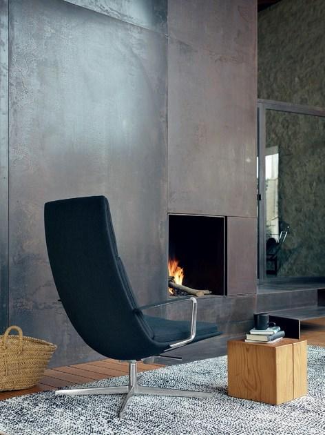 arper Мягкое кресло на 4 спицы с подлокотниками Catifa 70 3300ci - Вид №3