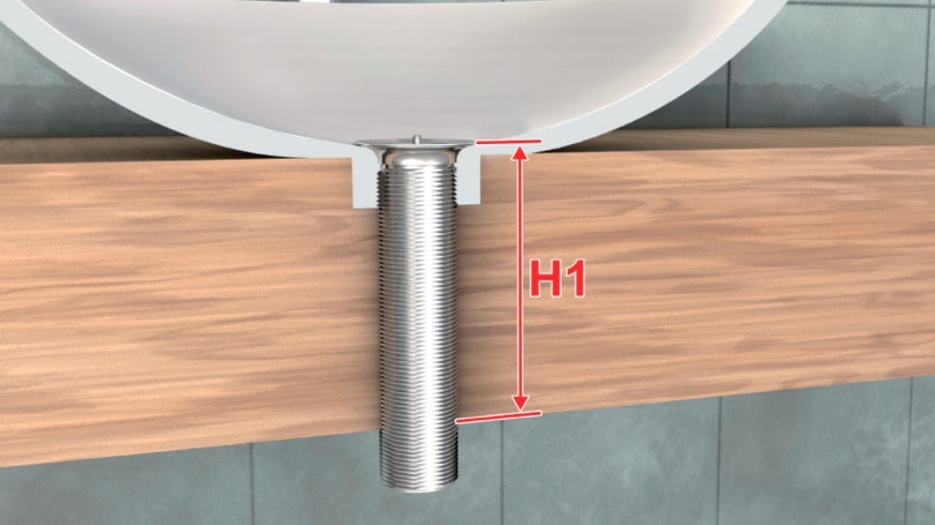 Раковина из АБС-пластика для умывальника и биде Bonomini Royal ARCH-00106105 - Вид №5