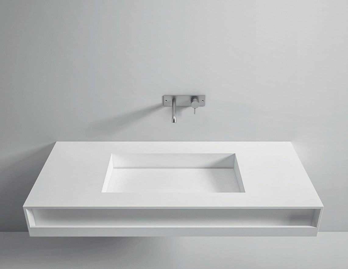 Раковина Corian® с держателем для полотенец Rexa уникальный ARCH-00088637 - Вид №2