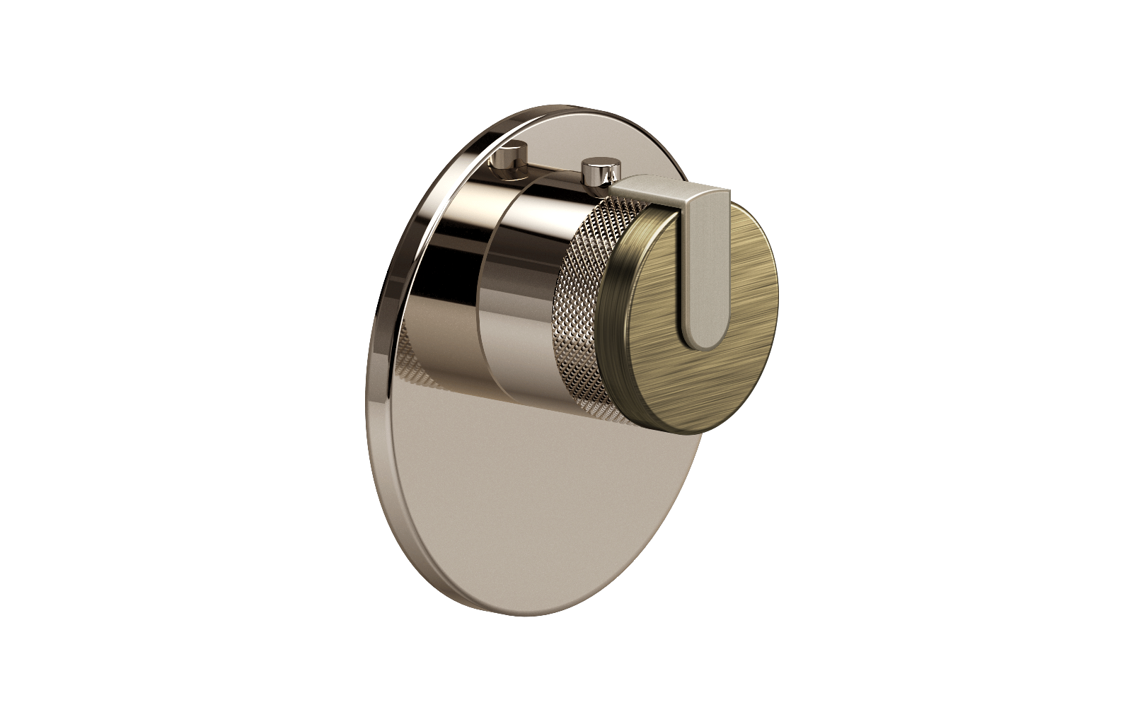 E-8027-R1VBB-L1SN-PN-T Термостатический переключатель 3/4-Внешняя часть GRAFF MOD+