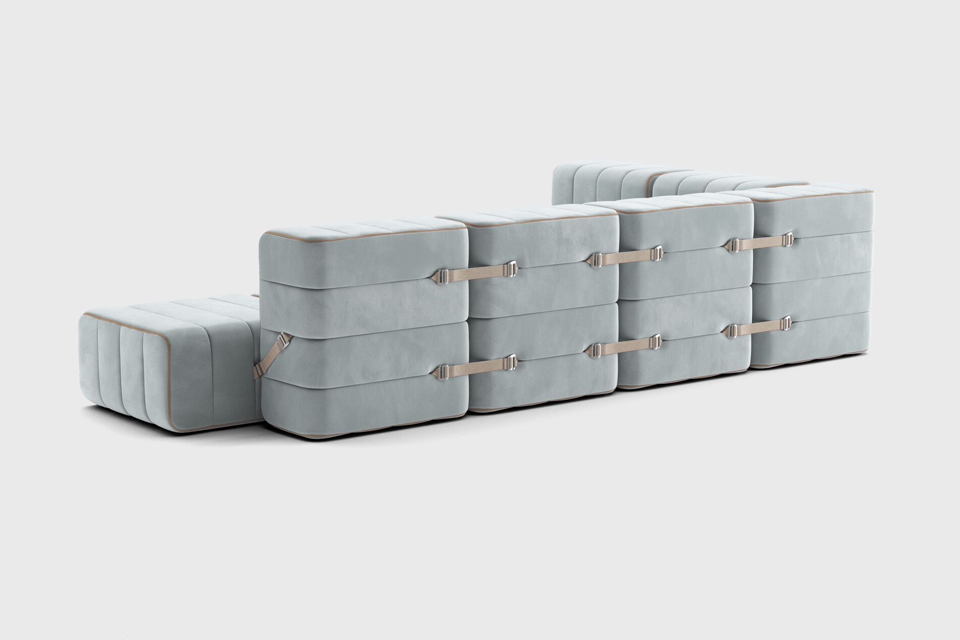 Модульный угловой диван из ткани AMBIVALENZ Curt ARCH-00083106 - Вид №49