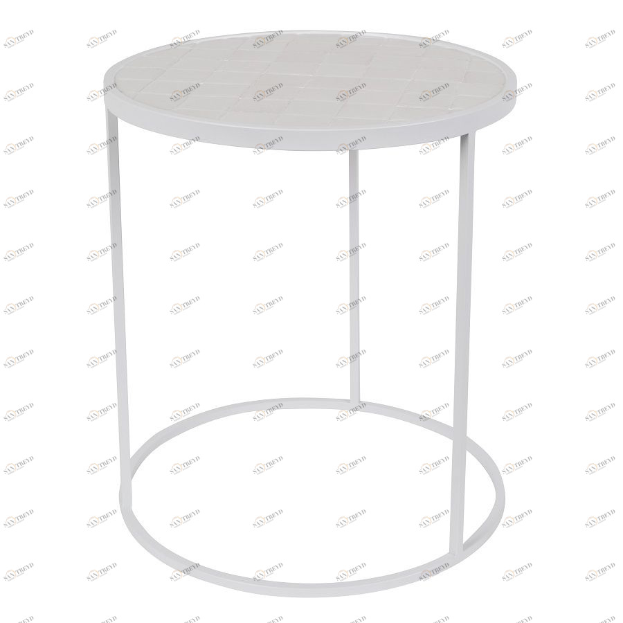 Столик Glazed, белый Zuiver 2300126