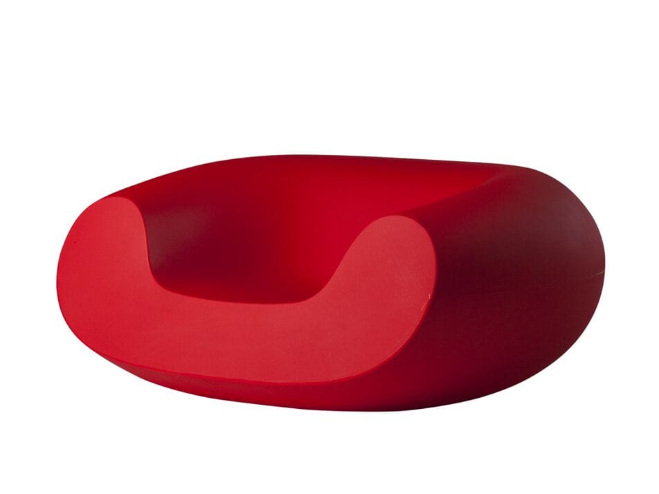 Кресло из полиэтилена с подлокотниками SLIDE Chubby ARCH-00020703
