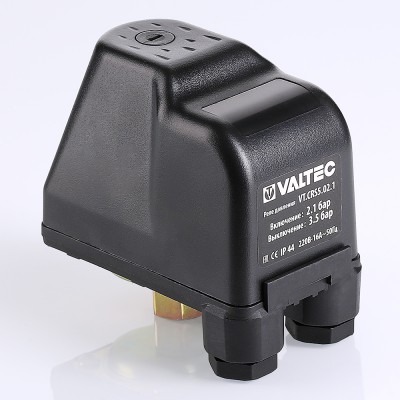 VT.CRS5.02.1 Реле давления Valtec 220 В, 50 Гц, 1/4"  - Вид №10