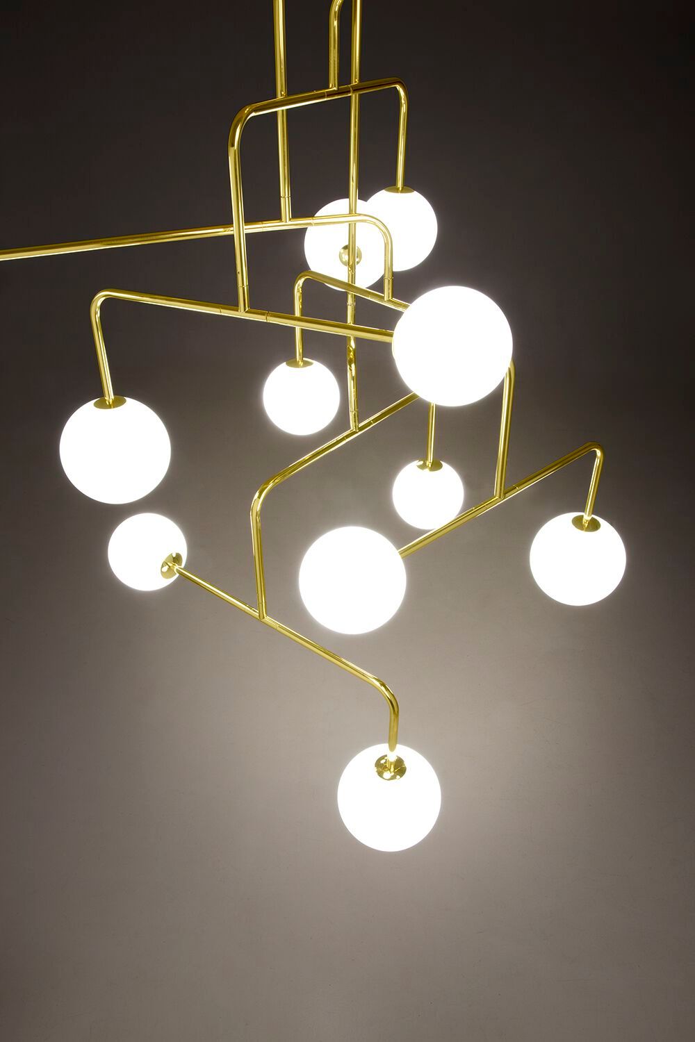 Латунный светодиодный подвесной светильник Alma light CONSTELLATION ARCH-00060731 - Вид №4