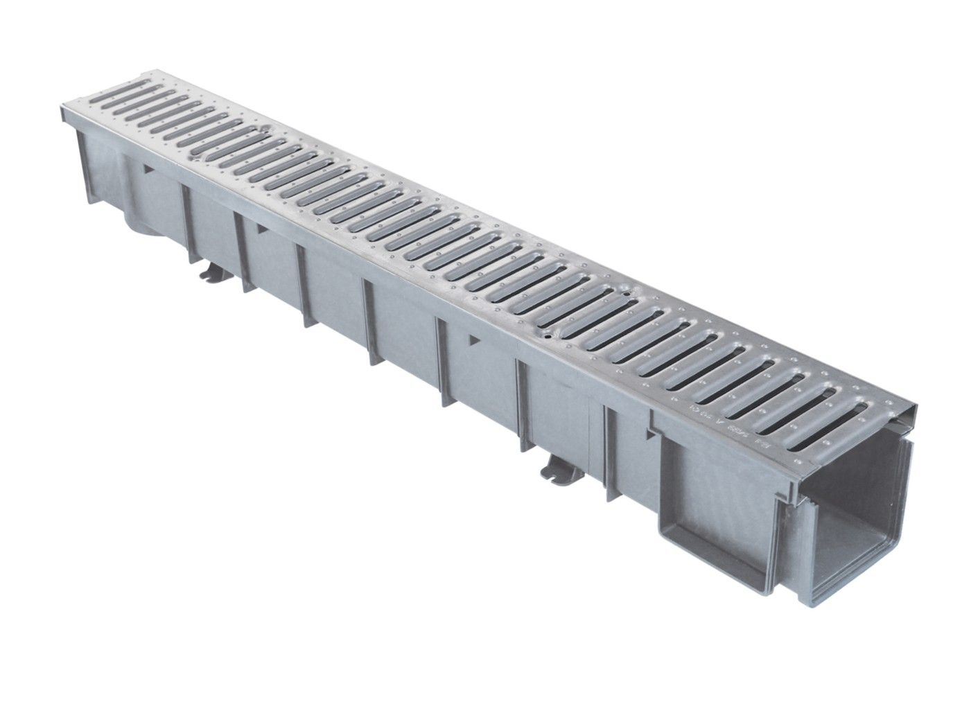 Модульный канал PP 130 Easy High с оцинкованной решеткой First Corporation First Plast ARCH-00059720 - Вид №1