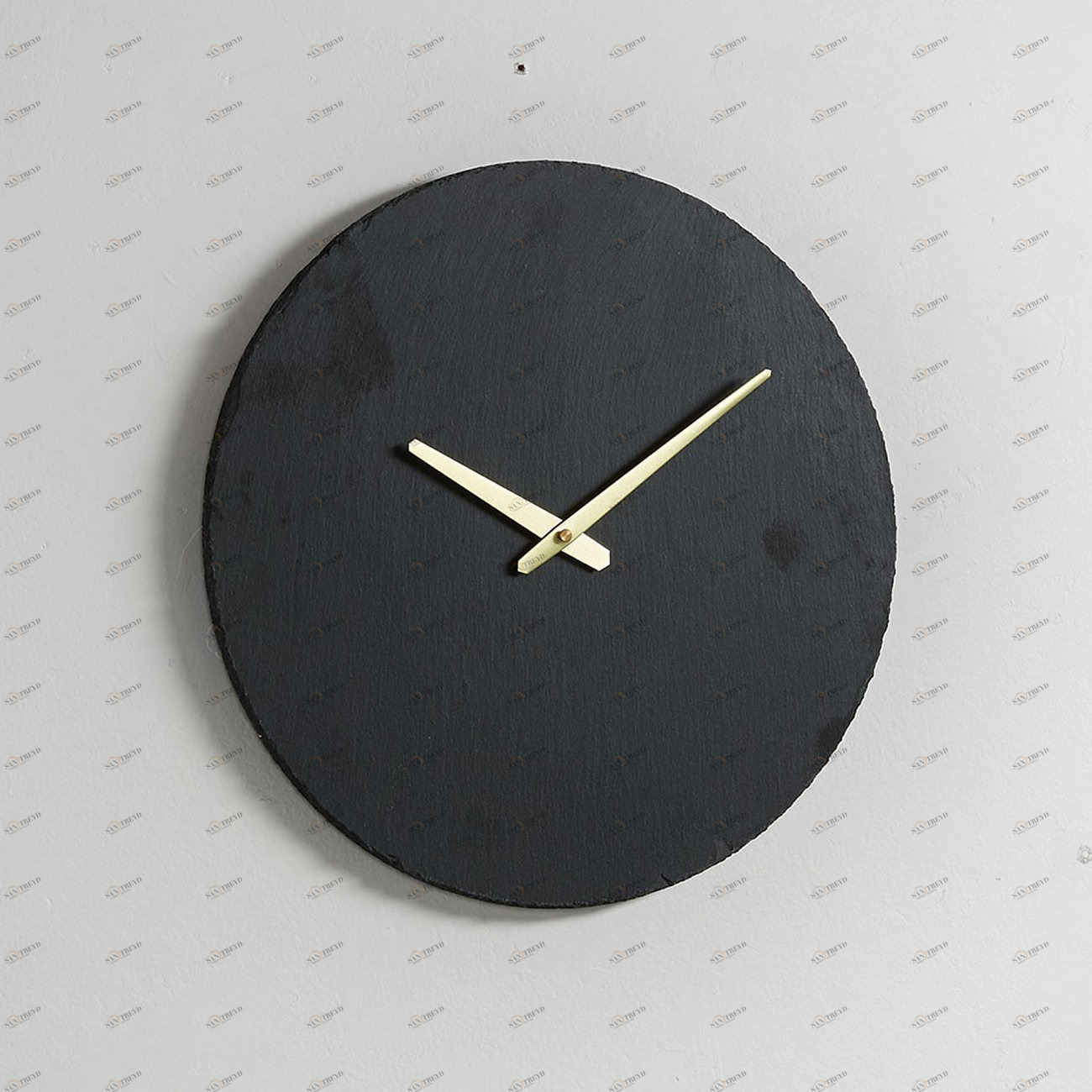 Часы настенные черные Walso от La Forma LA FORMA WALSO 00-3865252 Черный 