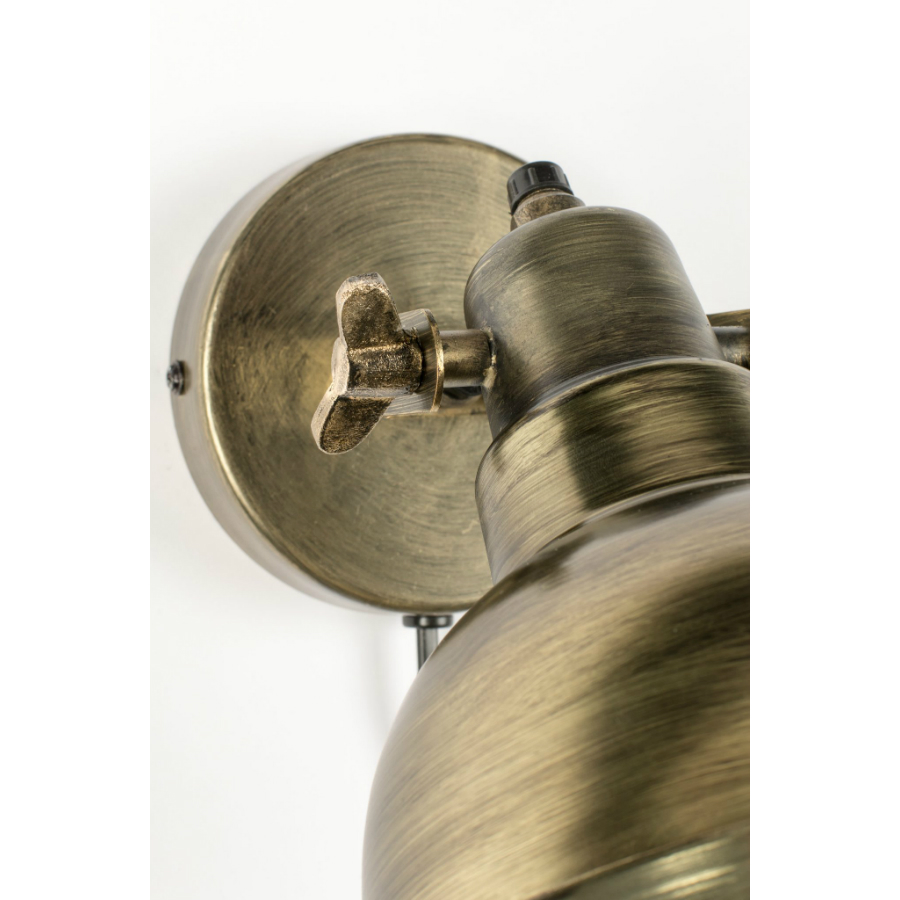 Лампа настенная Evan, латунь White Label Living 5400029 - Вид №4