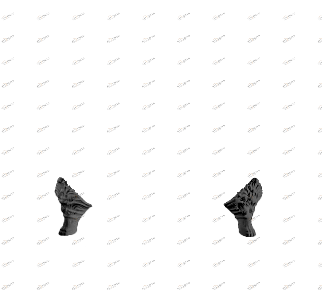 Gentry Home Bexley Cast iron bathtubs with feet Имперское сырье GH101047 