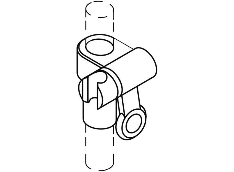 950.33.E0191 держатель для душа HEWI Ersatzteile  - Вид №2