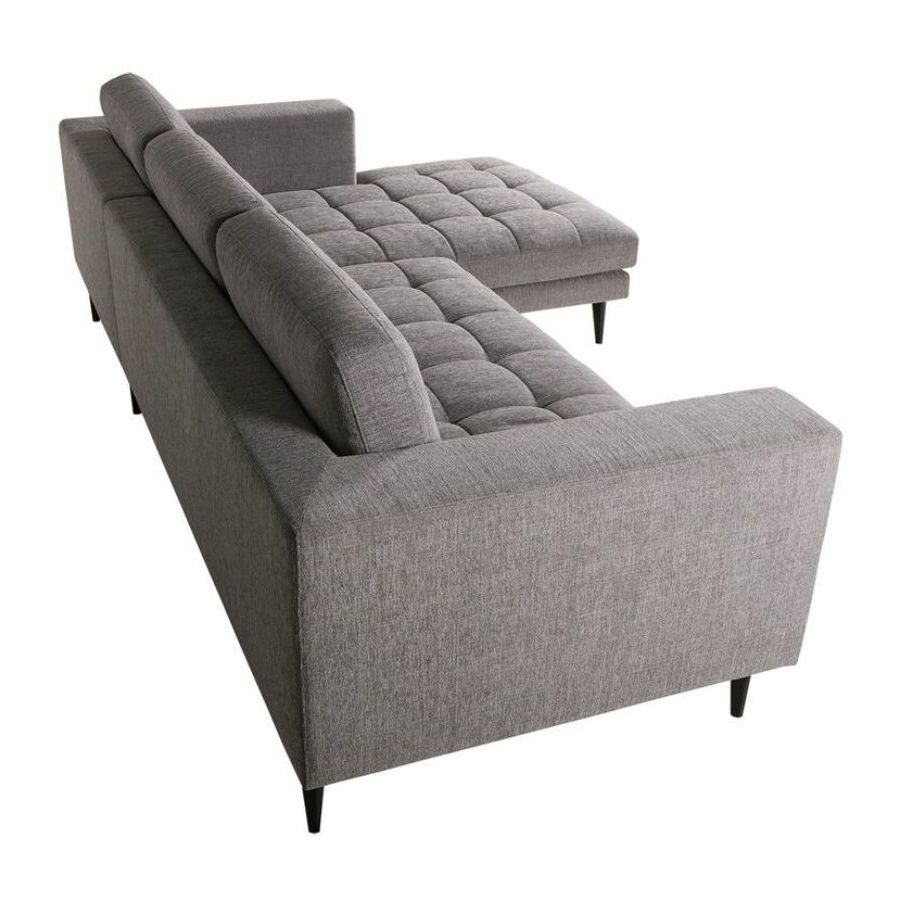 Диван угловой Markus, правосторонний, серый Sits S1404 - Вид №6