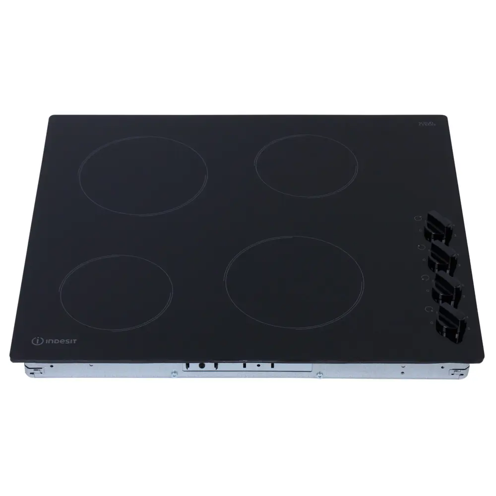 Варочная панель электрическая INDESIT RI 860 C 4 конфорки цвет чёрный STLM-2121293 - Вид №3