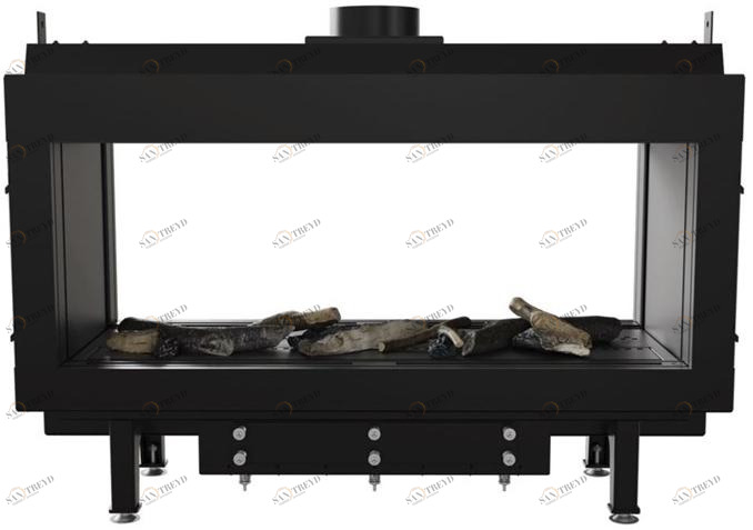 Kratki Газовый камин из стали sun-id-1386389