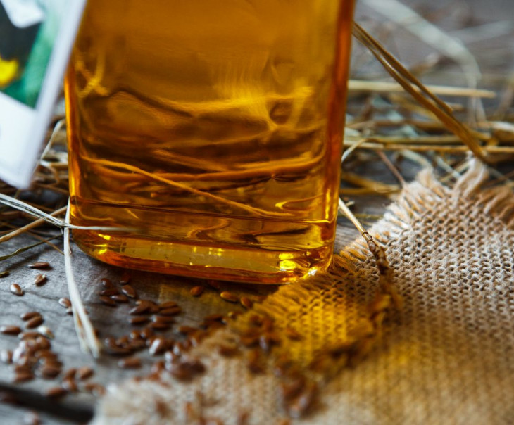 1205 Льняное масло из дубового пресса Вкусляндия  - Вид №1