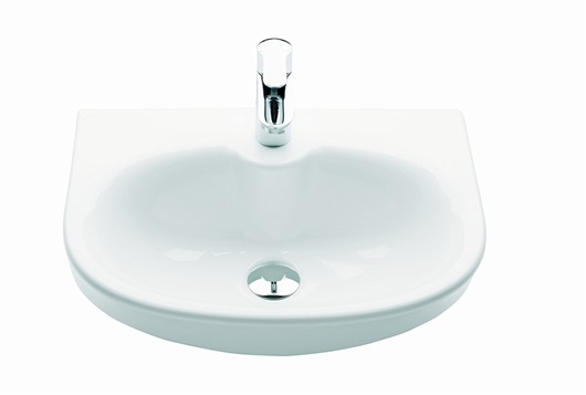 1266301101 Подвесная раковина настенная прямоугольная IDO Glow