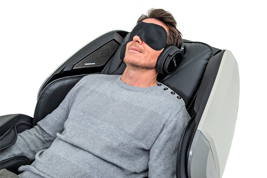 Casada Aura Массажное кресло бело-серое CASADA  - Вид №4