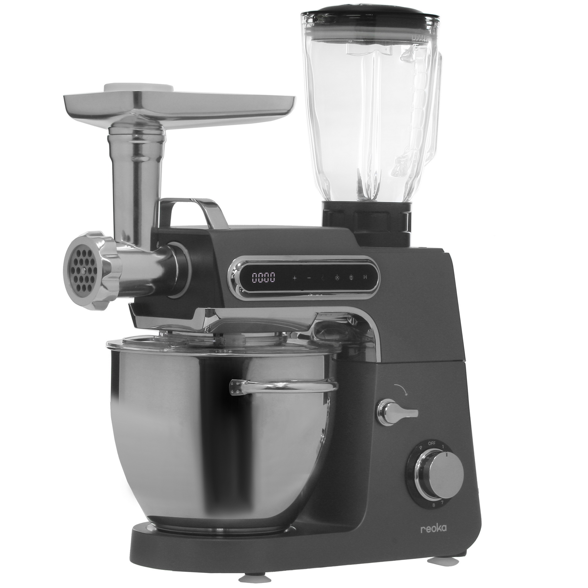 9990922 Кухонная машина Reoka RKKM-D1881 серый STDN-0013630