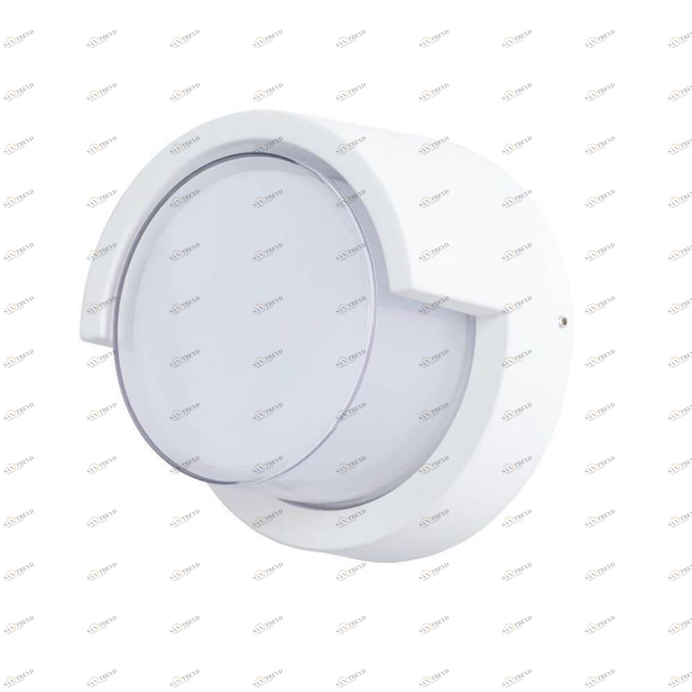 Уличный настенный светодиодный светильник круглый белый Arte Lamp A8159AL-1WH ARTE LAMP 8159 00-3898058 Белый 