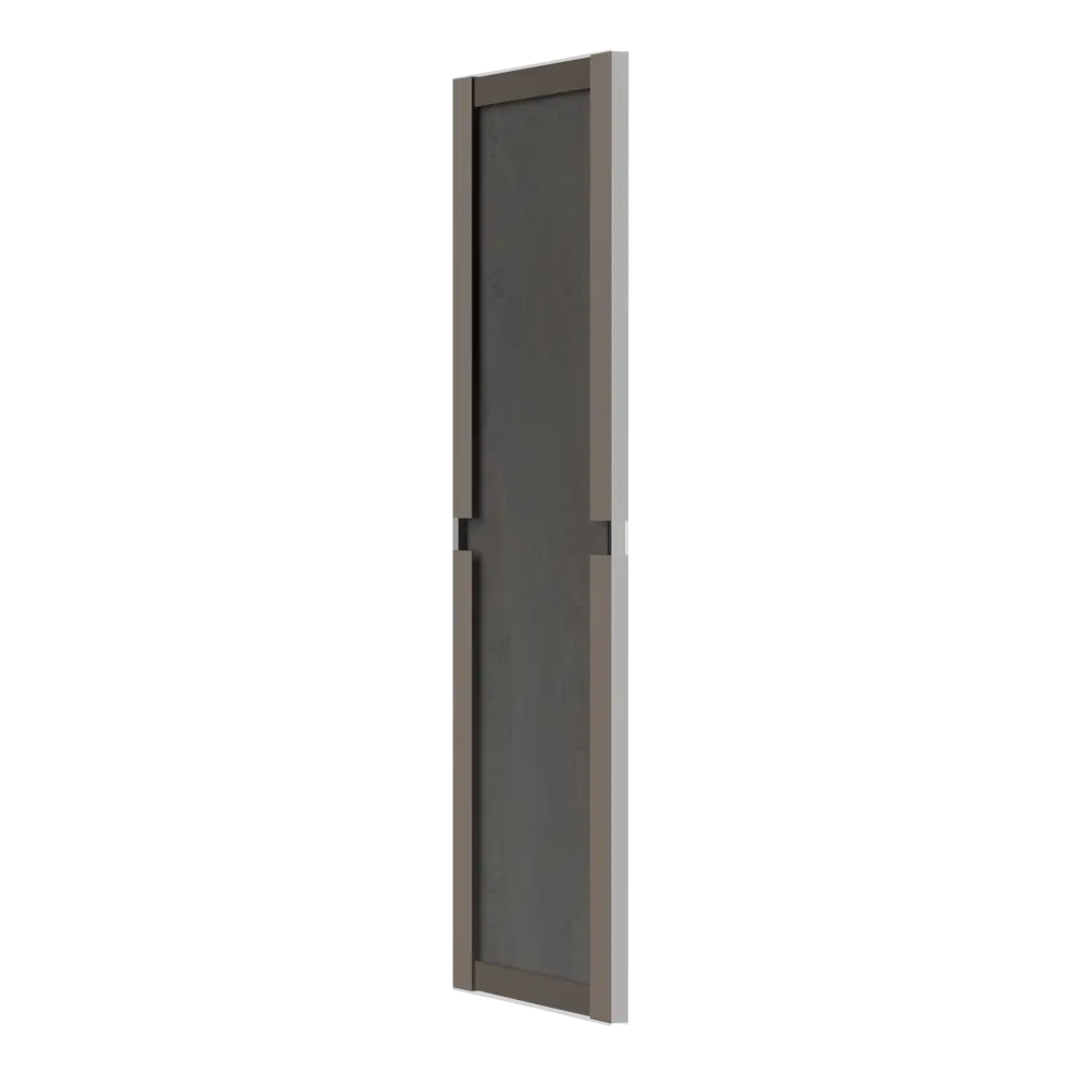 Дверь-купе KONSENSA 255.5x70.4 см МДФ цвет бетон профиль черный STLM-2187672 - Вид №7