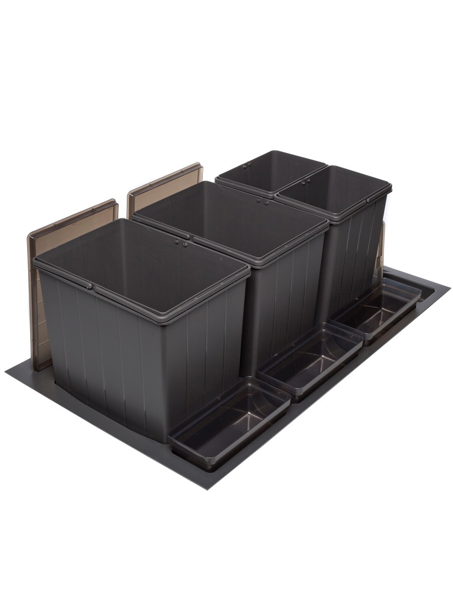 Система сортировки мусора Omega 900/47/4 Anthracite NAVAKO 10262 - Вид №2