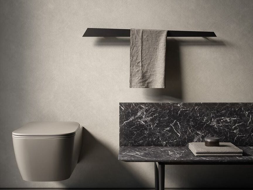 Настенный алюминиевый электрический полотенцесушитель Antoniolupi KATANA ARCH-00058977