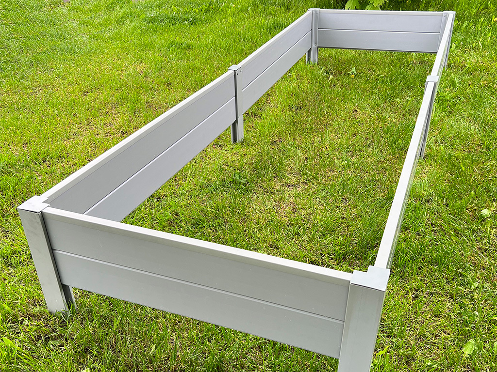 Грядка ПВХ 3 х 0,75 м, высота 27 см ГеоПластБорд GPBST-150 - Вид №1