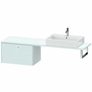 BR514300909 Brioso Шкафчик для компактной консоли Светло-голубой матовый декор