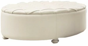 Barnini Oseo Пуф из мягкой кожи Fashion time Ft11